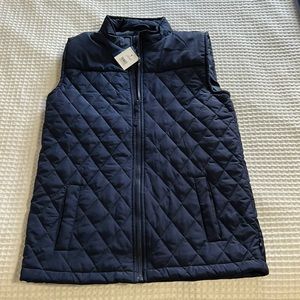 Boy’s Crown and Ivy Quilted Vest NWT